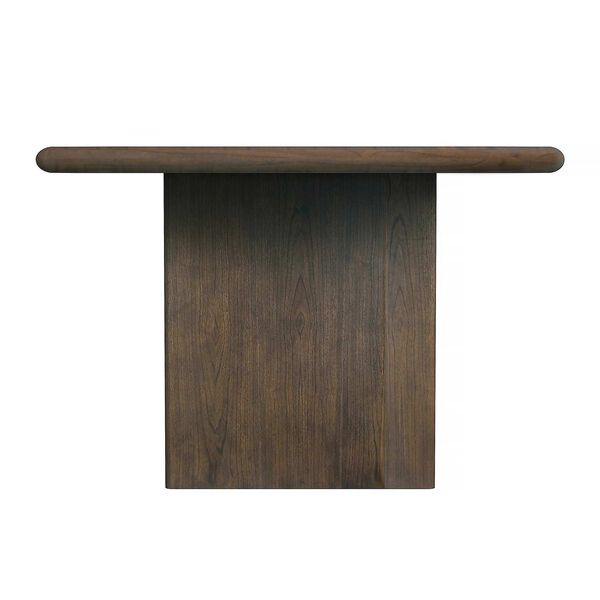 Halmstad Walnut Wood Panel Dining Table, image 4