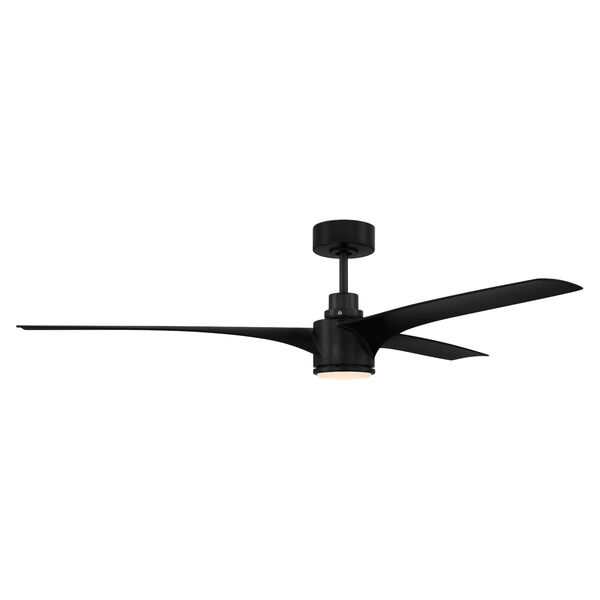 Phoebe Flat Black 60-Inch LED Ceiling Fan, image 7