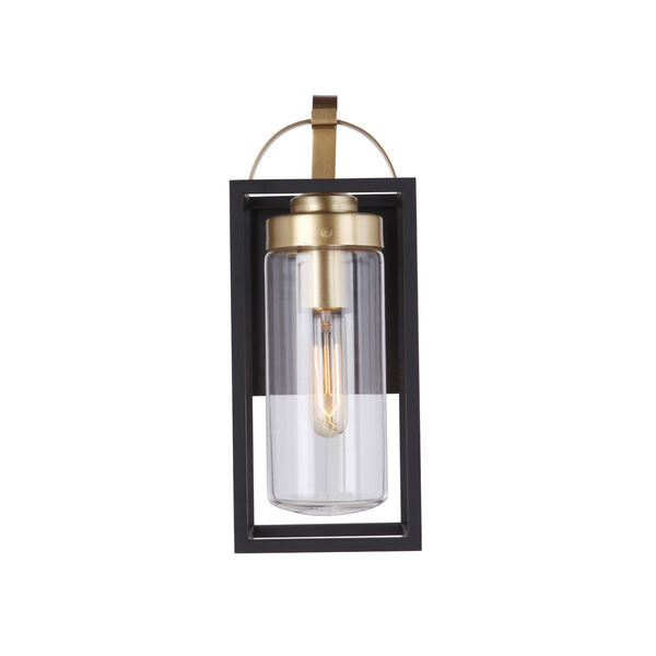 Neo Midnight Satin Brass 14-Inch One-Light Outdoor Wall Mount, image 4