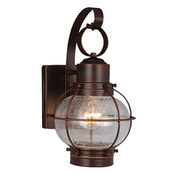 Chatham Burnished Bronze 7-Inch Outdoor Wall Light, image 1