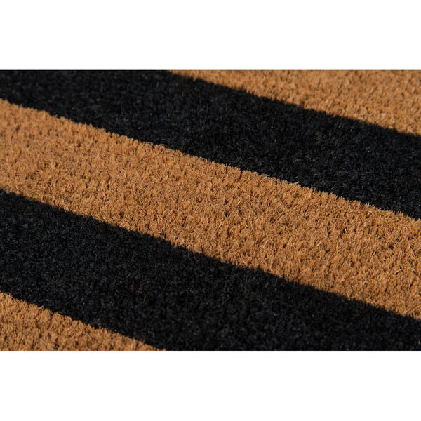 Park Stripe Black Rectangular: 1 Ft. 6 In. x 2 Ft. 6 In. Rug, image 4