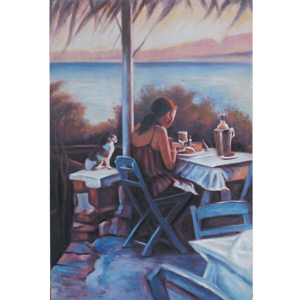 Cafe Days: 32 x 47-Inch Wall Art, image 1