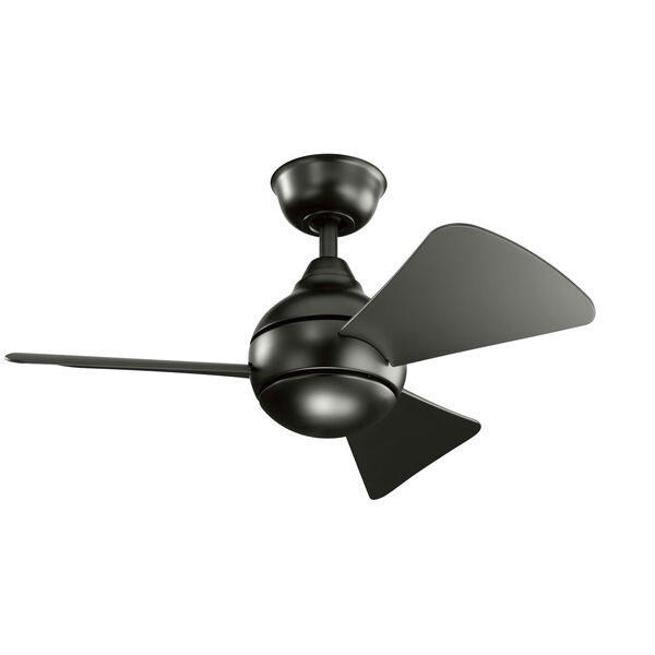 Sola Satin Black 34-Inch LED Ceiling Fan, image 5