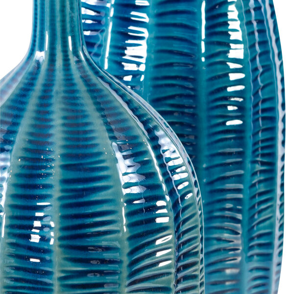Bixby Blue Vases, Set of 2, image 2