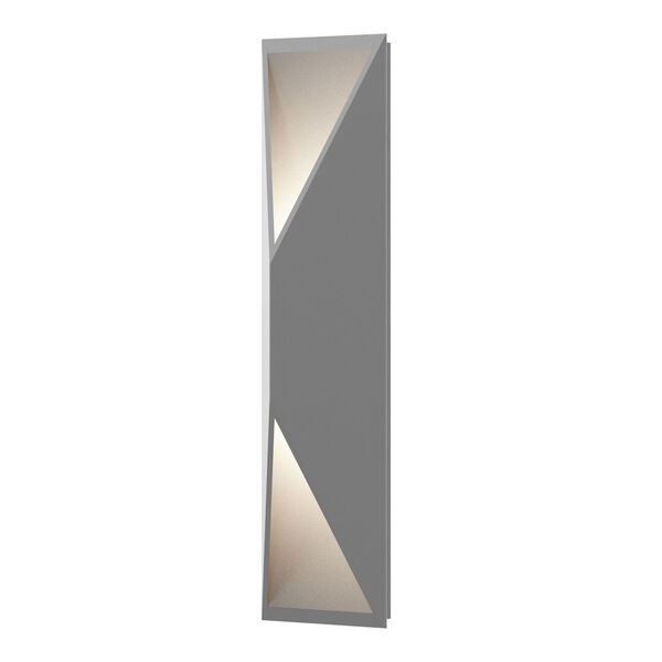 Prisma Textured Gray LED 5-Inch Wall Sconce, image 1