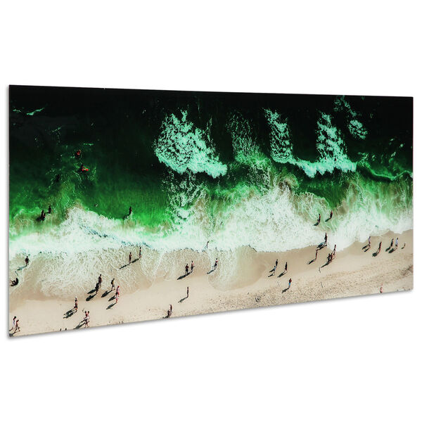 High Tide Frameless Free Floating Tempered Glass Graphic Wall Art, image 3