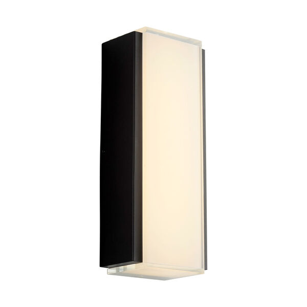 Helio Black Six-Inch LED Outdoor Wall Sconce, image 2