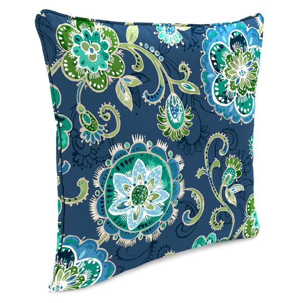 Fanfare Capri Blue 18 Inches Throw Pillows, Set of Two, image 3