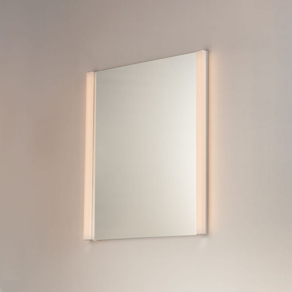 Luminance Polished Chrome 24 In. x 30 In. Two-Light LED Mirror Kit, image 3