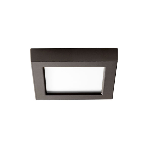 Altair Oiled Bronze Five-Inch LED Flush Mount, image 1