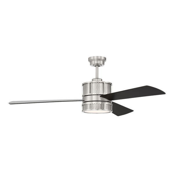 Morrison Brushed Polished Nickel 52-Inch LED Ceiling Fan, image 4