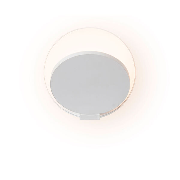 Gravy Matte White Plug-In LED Wall Sconce, image 2