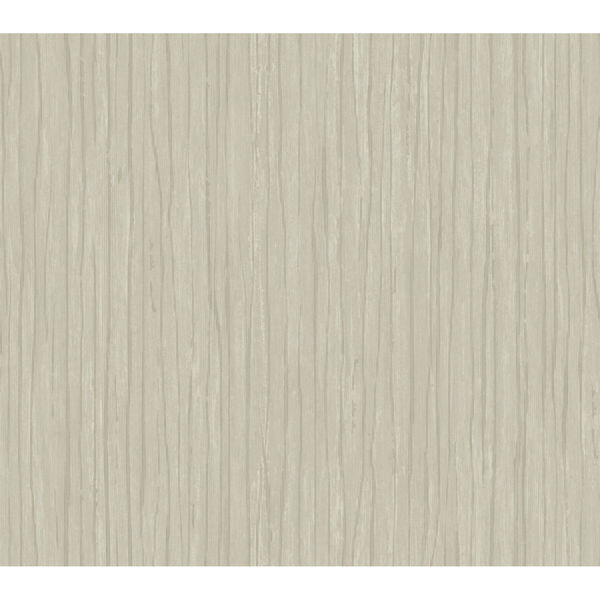 Antonina Vella Elegant Earth Mushroom Temperate Veil Stripes Wallpaper, image 2