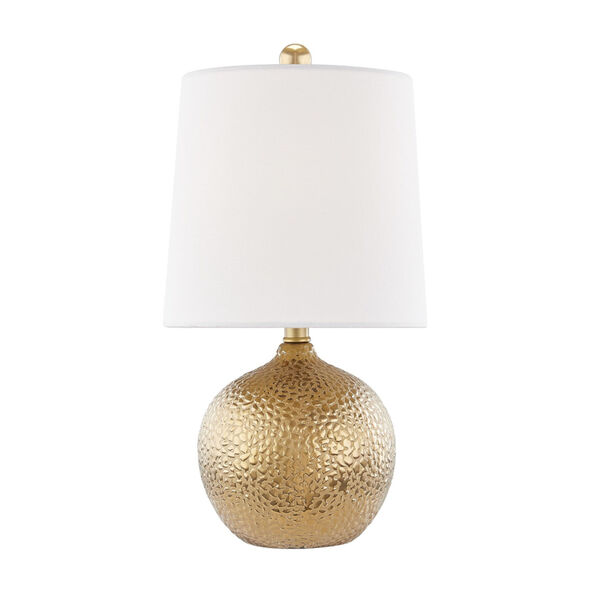 Heather Gold One-Light Table Lamp, image 1