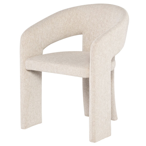 Anise Shell White Dining Chair, image 1