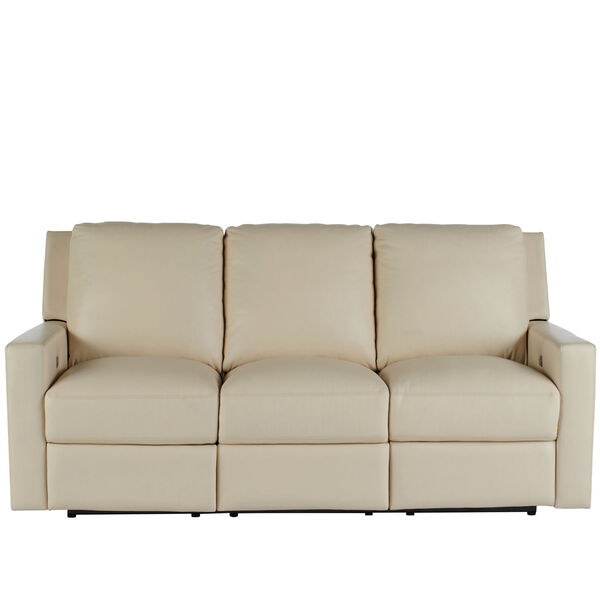 Carter Beige Moore Giles Leather Motion Sofa, image 1