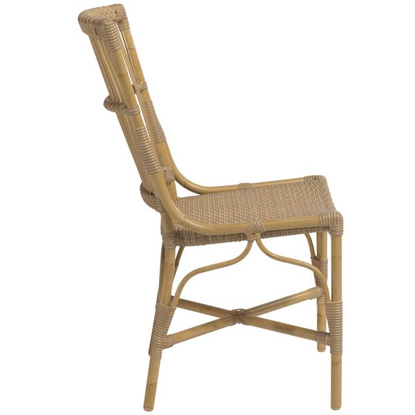 Piano Natural Outdoor Dining Side Chair, image 4
