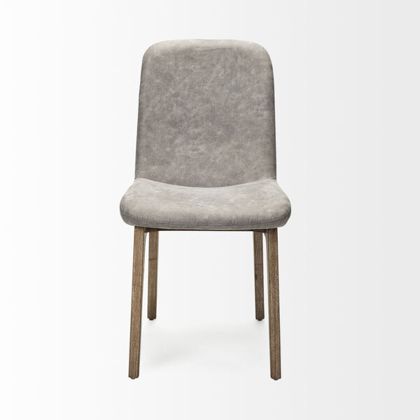 David II Gray and Brown Dining Chair, image 2