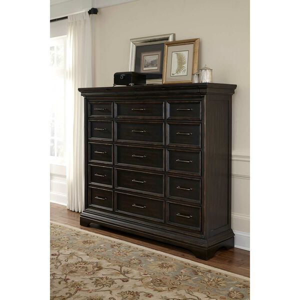 Caldwell Brown Seventeen Drawer Master Chest, image 3