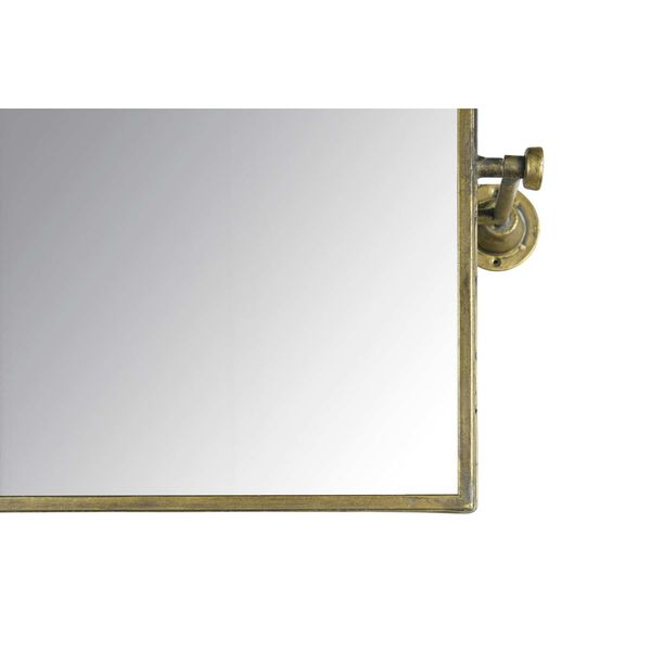 Gold 14 x 28-Inch Wall Mirror, image 4