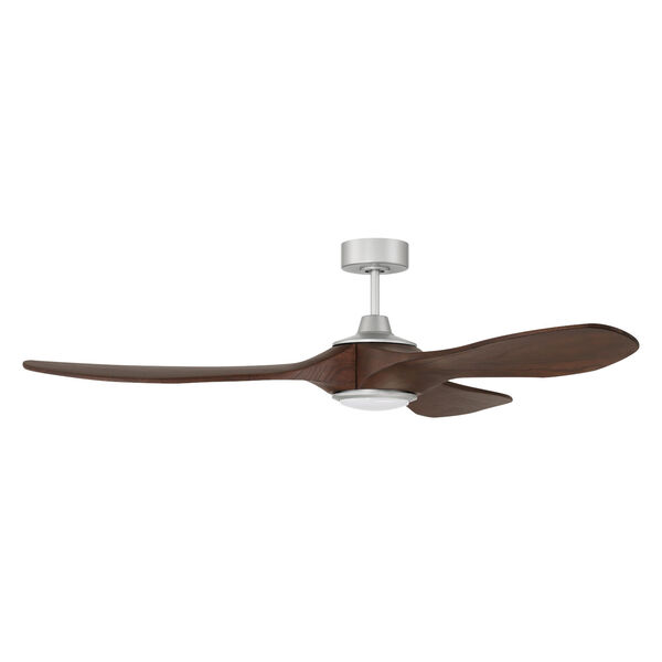 Envy Painted Nickel 60-Inch LED Ceiling Fan, image 1