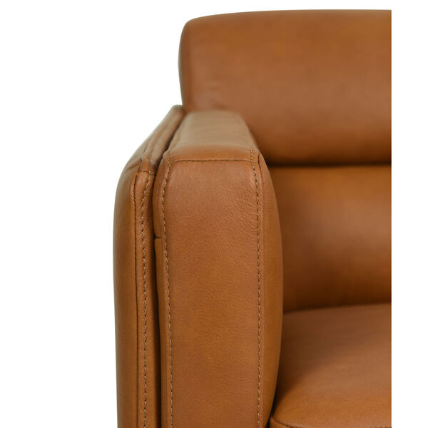 Loring Tan Full Leather Sofa, image 6