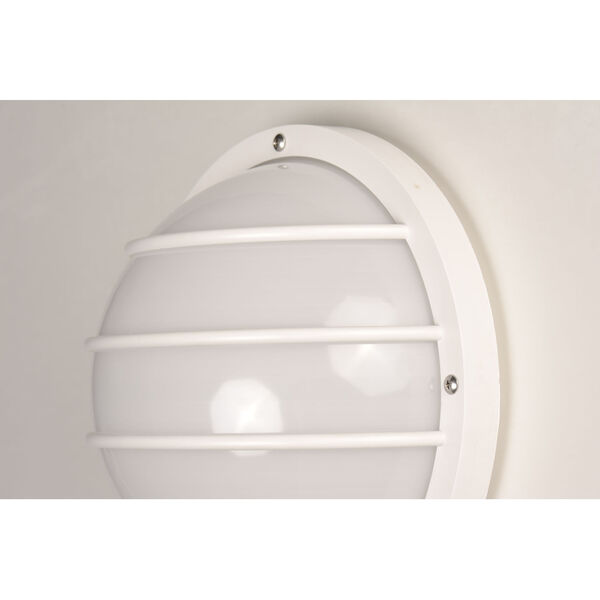 Bulwark White 10-Inch LED Outdoor Wall Mount Title 24, image 4