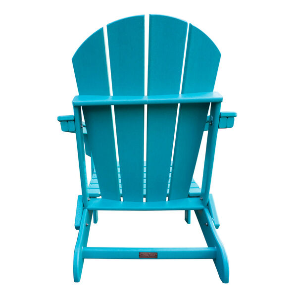Adirondacks Teal Outdoor Adirondack Chair, image 3