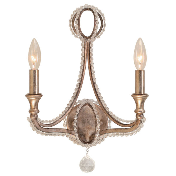 Garland Distressed Twilight Two-Light Wall Sconce, image 1