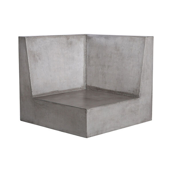 Polished Concrete Outdoor Sofa, image 1