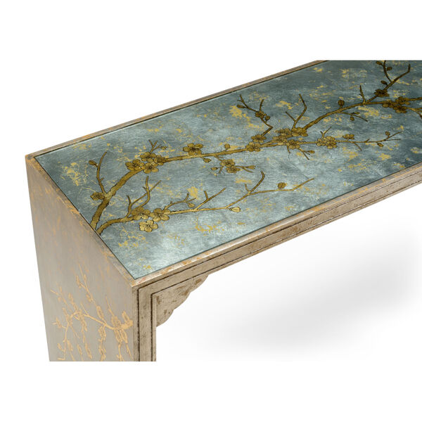 Gold and Silver Console Table, image 2