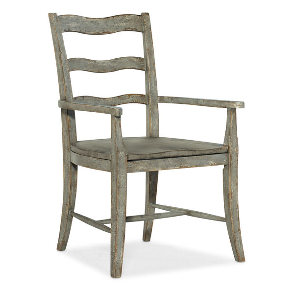Alfresco Oyster Ladder Back Arm Chair, image 1