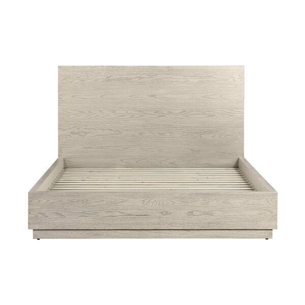Abbey Silver Gray Oak Queen Bed, image 1
