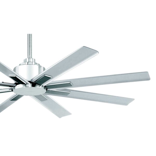 Xtreme H20 Brushed Nickel 52-Inch Outdoor Ceiling Fan, image 4