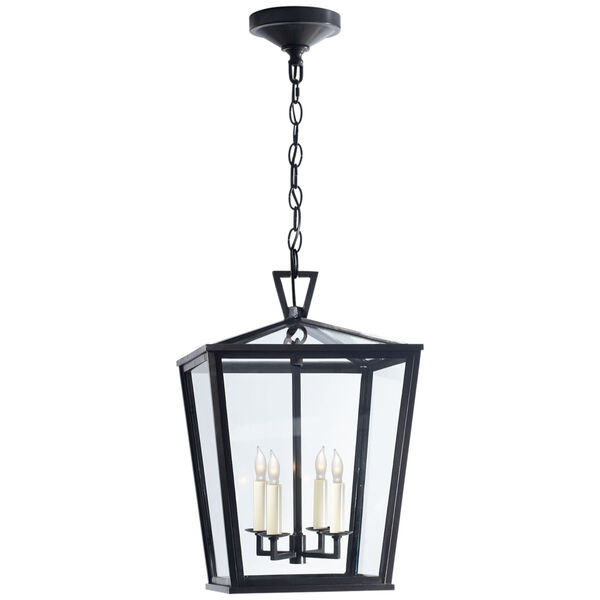 Darlana Wide Hanging Lantern By Chapman and Myers, image 1
