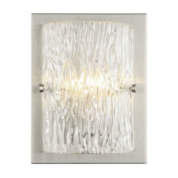 Morgan Brushed Nickel One-Light Wall Sconce, image 1