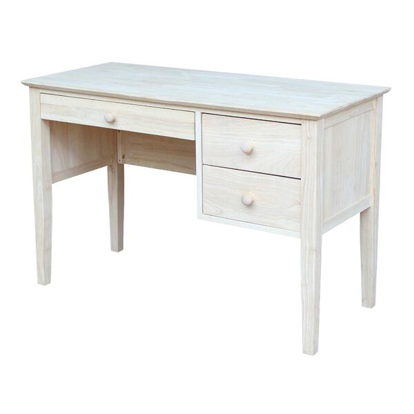 Beige Brooklyn Desk with Drawers, image 1