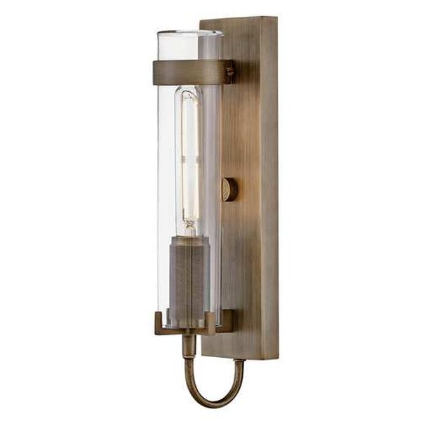 Ryden Burnished Bronze 16-Inch LED Outdoor Wall Sconce, image 1
