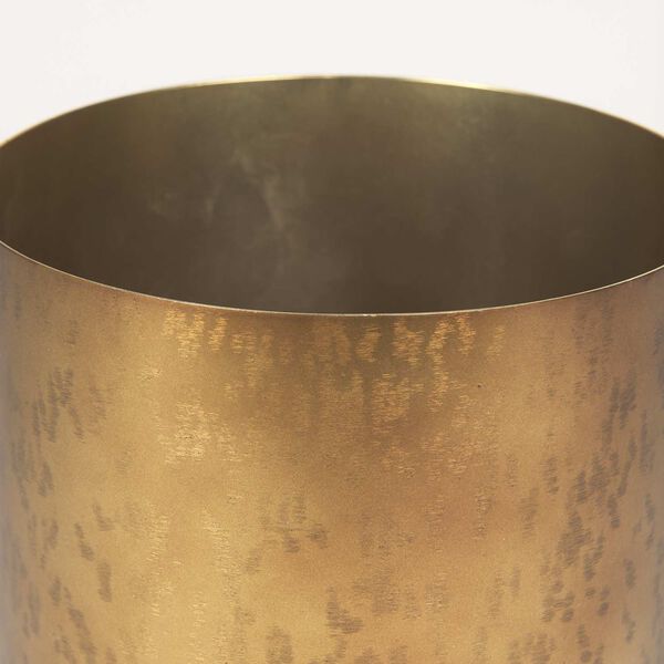 Juno Antique Gold Iron Large Vase, image 5