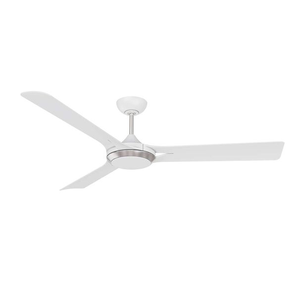Ori White Satin Nickel 60-Inch Integrated LED Ceiling Fan, image 3