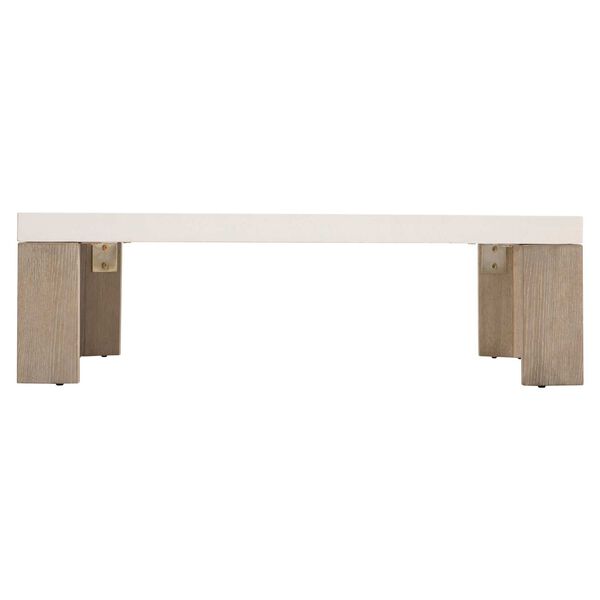 Lorenzo Vintage Cream and Natural 52-Inch Cocktail Table, image 5