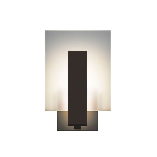 Midtown LED Textured Bronze 1-Light Outdoor Wall Sconce 9-Inch, image 1