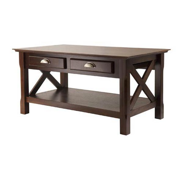 Xola Coffee Table with Two Drawers, image 1