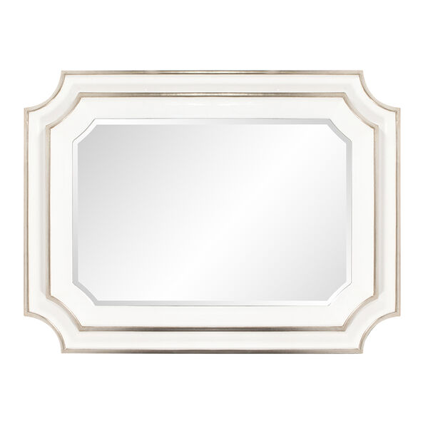 Dante Glossy White Mirror, image 2