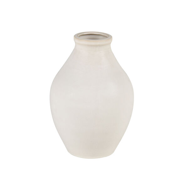 Faye White Small Vase, Set of 2, image 1