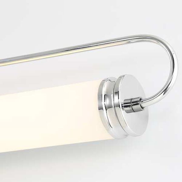 Tellie Chrome 35-Inch Integrated LED Bath Vanity, image 5