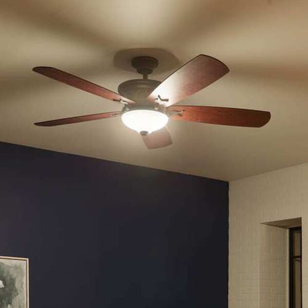 Crescent Olde Bronze Gold LED 56-Inch Ceiling Fan, image 3