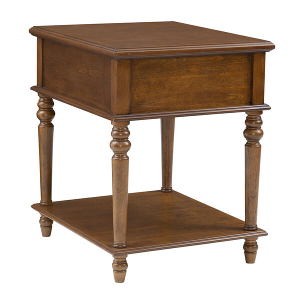Lily Hazelnut Brown Side Table, image 4