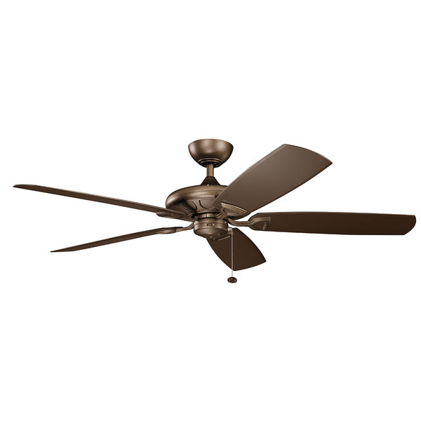 Kevlar Weathered Copper Powder Coat 60-Inch Wet Location LED Ceiling Fan, image 1