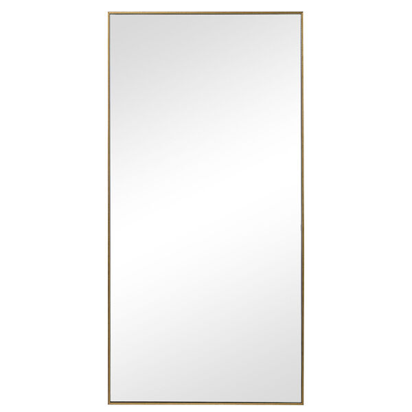 Uptown Gold Rectangular Wall Mirror, image 2